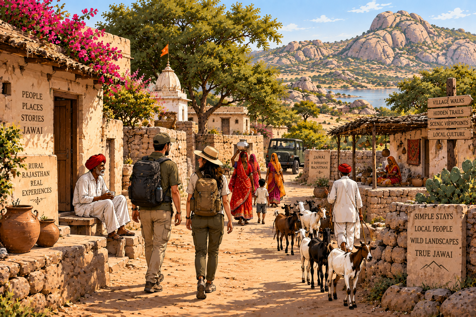 Authentic village and local Jawai experience
