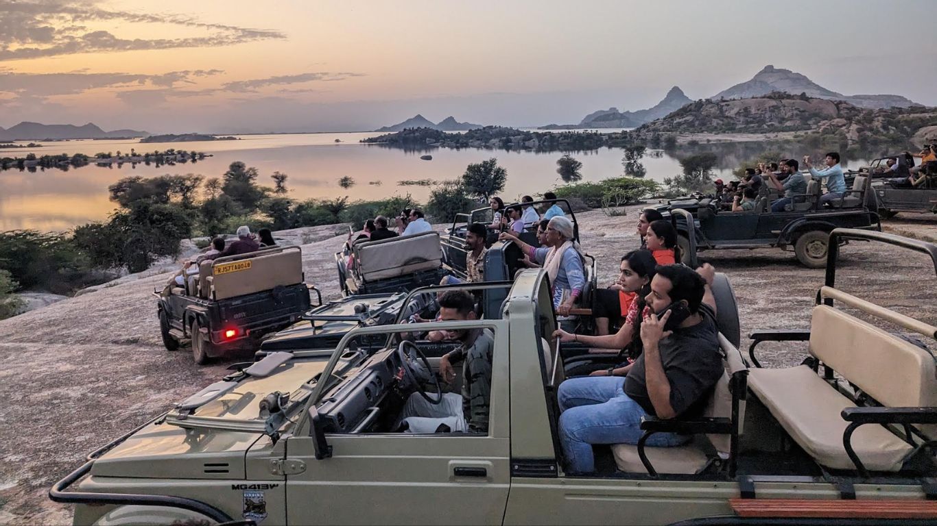 Jawai landscape in Rajasthan