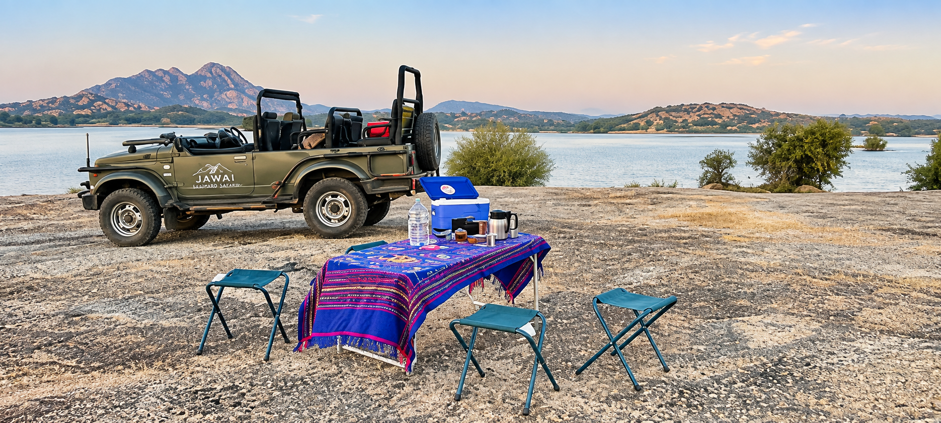 Sunrise safari experience in Jawai, Rajasthan